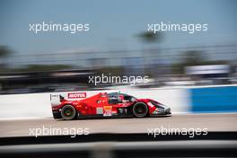 Ryan Briscoe (AUS) / Romain Dumas (FRA) / Oliver Pla (FRA) #708 Glickenhaus Racing, Glickenhaus 007 LMH. 18.03.2022. FIA World Endurance Championship, Round 1, 1000 Miles of Sebring, Sebring, Florida, USA.