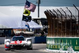 Sebastien Buemi (SUI) / Brendon Hartley (NZL) / Ryo Hirakawa (JPN) #08 Toyota Racing, Toyota GR010, Hybrid. 18.03.2022. FIA World Endurance Championship, Round 1, 1000 Miles of Sebring, Sebring, Florida, USA.
