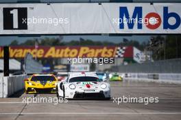 Richard Lietz (AUT) / Gianmaria Bruni (ITA) #91 Porsche GT Team, Porsche 911 RSR - 19. 18.03.2022. FIA World Endurance Championship, Round 1, 1000 Miles of Sebring, Sebring, Florida, USA.
