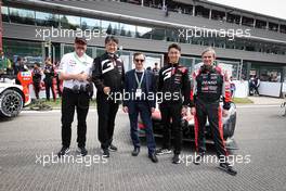 Toyota Gazoo Racing on the grid. 07.05.2022. FIA World Endurance Championship, Rd 2, Six Hours of Spa, Spa Francorchamps, Belgium.