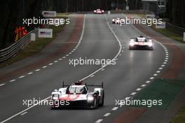 Sebastien Buemi (SUI) / Brendon Hartley (NZL) / Ryo Hirakawa (JPN) #08 Toyota Racing, Toyota GR010, Hybrid. 08.06.2022. FIA World Endurance Championship, Le Mans 24 Hours Practice and Qualifying, Le Mans, France, Wednesday.