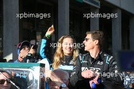 Sophia Floersch (GER) / John Falb (USA) / Jack Aitken (GBR) #47 Algarve Pro Racing. 10.06.2022. FIA World Endurance Championship, Round 3, Le Mans 24 Hours Race, Parade, Le Mans, France, Friday.