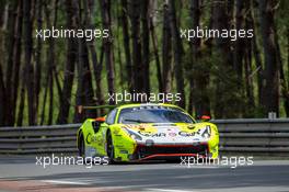 Takeshi Kimura (JPN) / Mikkel Jensen (DNK) / Frederick Schandorff (DEN) #57 Kessel Racing Ferrari 488 GTE EVO. 09.06.2022. FIA World Endurance Championship, Le Mans 24 Hours Practice and Qualifying, Le Mans, France, Thursday.