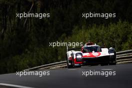 Sebastien Buemi (SUI) / Brendon Hartley (NZL) / Ryo Hirakawa (JPN) #08 Toyota Racing, Toyota GR010, Hybrid. 09.06.2022. FIA World Endurance Championship, Le Mans 24 Hours Practice and Qualifying, Le Mans, France, Thursday.