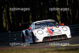 Cooper MacNeil (USA) / Julien Andlauer (FRA) / Thomas Merrill (USA) # 79 Weathertech Racing Porsche 911 RSR - 19. 11.06.2022. FIA World Endurance Championship, Round 3, Le Mans 24 Hours Race, Le Mans, France, Saturday