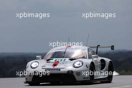 Richard Lietz (AUT) / Gianmaria Bruni (ITA) / Frederic Makowiecki (FRA) #91 Porsche GT Team, Porsche 911 RSR - 19. 09.06.2022. FIA World Endurance Championship, Le Mans 24 Hours Practice and Qualifying, Le Mans, France, Thursday.
