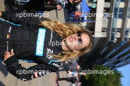 Sophia Floersch (GER) #47 Algarve Pro Racing. 10.06.2022. FIA World Endurance Championship, Round 3, Le Mans 24 Hours Race, Parade, Le Mans, France, Friday.