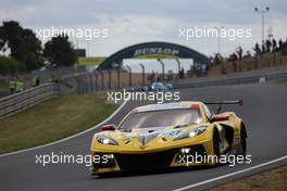 Tommy Milner (USA) / Nick Tandy (GBR) / Alexander Sims (GBR) #64 Corvette Racing - Chevrolet Corvette C8.R. 09.06.2022. FIA World Endurance Championship, Le Mans 24 Hours Practice and Qualifying, Le Mans, France, Thursday.