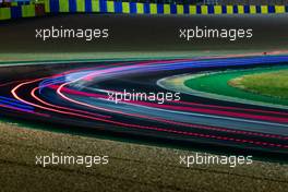 Night action - light streaks. 12.06.2022. FIA World Endurance Championship, Round 3, Le Mans 24 Hours Race, Le Mans, France, Sunday