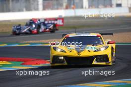 Tommy Milner (USA) / Nick Tandy (GBR) / Alexander Sims (GBR) #64 Corvette Racing - Chevrolet Corvette C8.R. 11.06.2022. FIA World Endurance Championship, Round 3, Le Mans 24 Hours Race, Le Mans, France, Saturday