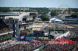 Fans invade the circuit for the podium at the end of the race. 12.06.2022. FIA World Endurance Championship, Round 3, Le Mans 24 Hours Race, Le Mans, France, Sunday