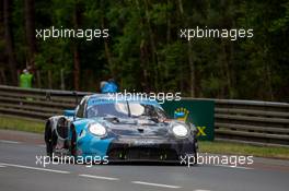 Christian Ried (GER) / Sebastian Priaulx (FRA) / Harry Tincknell (GBR) #77 Dempsey-Proton Racing, Porsche 911 RSR - 19. 09.06.2022. FIA World Endurance Championship, Le Mans 24 Hours Practice and Qualifying, Le Mans, France, Thursday.