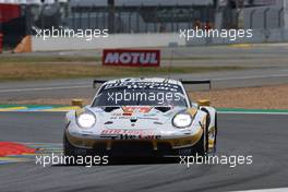 Matteo Cairoli (ITA) / Mikkel Pedersen (DEN) / Nicolas Leutwiler (SUI) #46 Team Project 1 Porsche 911 RSR - 19. 08.06.2022. FIA World Endurance Championship, Le Mans 24 Hours Practice and Qualifying, Le Mans, France, Wednesday.