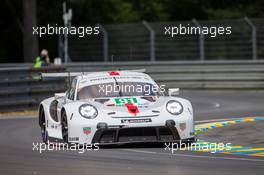 Richard Lietz (AUT) / Gianmaria Bruni (ITA) / Frederic Makowiecki (FRA) #91 Porsche GT Team, Porsche 911 RSR - 19. 08.06.2022. FIA World Endurance Championship, Le Mans 24 Hours Practice and Qualifying, Le Mans, France, Wednesday.