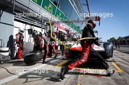Toyota Gazoo Racing makes a pit stop. 08.07.2022. FIA World Endurance Championship, Rd 4, Monza, Italy.