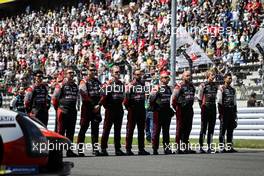 Toyota Gazoo Racing on the grid. 11.09.2022. FIA World Endurance Championship, Round 5, Six Hours of Fuji, Fuji, Japan, Sunday.