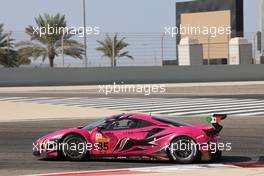 Rahel Frey (SUI) / Michelle Gatting (DEN) / Sarah Bovy (BEL) #85 Iron Dames Ferrari 488 GTE - EVO. 10.11.2022. FIA World Endurance Championship, Round 6, Eight Hours of Bahrain, Sakhir, Bahrain, Thursday.