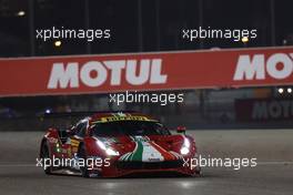 James Calado (GBR) / Alessandro Pier Guidi (ITA) #51 AF Corse Ferrari 488 GTE EVO. 10.11.2022. FIA World Endurance Championship, Round 6, Eight Hours of Bahrain, Sakhir, Bahrain, Thursday.