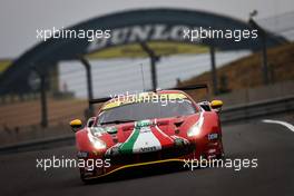 Antonio Fuoco (ITA) / Miguel Molina (ESP) / Davide Rigon (ITA) #52 AF Corse Ferrari 488 GTE EVO, 05.06.2022. FIA World Endurance Championship, Le Mans Test, Le Mans, France, Sunday.