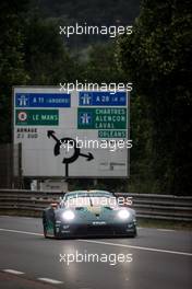 Michael Fassbender (IRE) / Matt Campbell (AUS) / Zacharie Robichon (CDN) #93 Proton Competition Porsche 911 RSR - 19. 05.06.2022. FIA World Endurance Championship, Le Mans Test, Le Mans, France, Sunday.