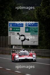 Romain Dumas (FRA) / Oliver Pla (FRA) / Luis Felipe Derani (BRA) #708 Glickenhaus Racing, Glickenhaus 007 LMH. 05.06.2022. FIA World Endurance Championship, Le Mans Test, Le Mans, France, Sunday.
