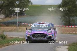 16, Adrien Fourmaux, Alexandre Coria, M-Sport Ford WRT, Ford Puma Rally1.  18-21.08.2022. FIA World Rally Championship, Rd 9, WRC Rally Belgium, Ypres, Belgium