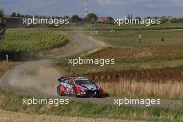 8, Ott Tanak, Martin Jarveoja, Hyundai Shell Mobis WRT, Hyundai i20 N Rally1.  18-21.08.2022. FIA World Rally Championship, Rd 9, WRC Rally Belgium, Ypres, Belgium