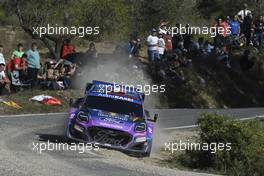 Adrien Fourmaux (FRA) / Alexandre Coria (FRA) M-Sport Ford WRC, Ford Puma Rally1. 20-23.10.2022. FIA World Rally Championship, Rd 12, Catalunya Rally de Espana, Spain.