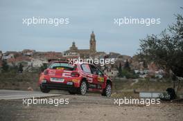 Yohan Rossel (FRA) / Valentin Sarreaud (FRA) PH Sport Citroen C3. 20-23.10.2022. FIA World Rally Championship, Rd 12, Catalunya Rally de Espana, Spain.