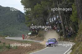 Gus Greensmith (GBR) / Jonas Andersson (SWE) M-Sport Ford WRT, Ford Puma Rally1 Hybrid. 20-23.10.2022. FIA World Rally Championship, Rd 12, Catalunya Rally de Espana, Spain.
