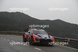 Thierry Neuville (BEL) / Martijn Wydaeghe (BEL), Hyundai Shell Mobis WRT, Hyundai i20 N Rally1 Hybrid. 20-23.10.2022. FIA World Rally Championship, Rd 12, Catalunya Rally de Espana, Spain.