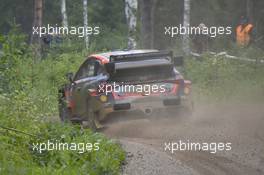 2, Oliver Solberg, Elliott Edmondson, Hyundai Shell Mobis WRT, Hyundai i20 N Rally1.  14-17.07.2022. FIA World Rally Championship, Rd 7, WRC Rally Estonia