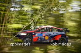 2, Oliver Solberg, Elliott Edmondson, Hyundai Shell Mobis WRT, Hyundai i20 N Rally1.  14-17.07.2022. FIA World Rally Championship, Rd 7, WRC Rally Estonia