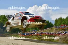 18, Takamoto Katsuta, Aaron Johnston, Toyota Gazoo Racing WRT NG, Toyota GR Yaris Rally1. 14-17.07.2022. FIA World Rally Championship, Rd 7, WRC Rally Estonia