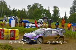 7, Pierre-Louis Loubet, Vincent Landais, Hyundai 2C Competition, Hyundai i20 Coupe WRC  14-17.07.2022. FIA World Rally Championship, Rd 7, WRC Rally Estonia