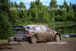 2, Oliver Solberg, Elliott Edmondson, Hyundai Shell Mobis WRT, Hyundai i20 N Rally1. 14-17.07.2022. FIA World Rally Championship, Rd 7, WRC Rally Estonia