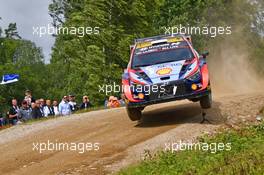8, Ott Tanak, Martin Jarveoja, Hyundai Shell Mobis WRT, Hyundai i20 N Rally1.  14-17.07.2022. FIA World Rally Championship, Rd 7, WRC Rally Estonia