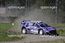44, Gus Greensmith, Elliott Edmondson, M-Sport Ford WRT, Ford Fiesta WRC.  04-07.08.2022. FIA World Rally Championship, Rd 8, WRC Rally Finland, Jyvaskyla