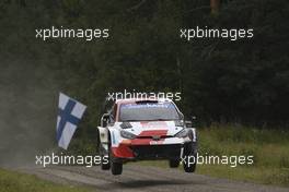 18, Takamoto Katsuta, Aaron Johnston, Toyota Gazoo Racing WRT NG, Toyota GR Yaris Rally1.  04-07.08.2022. FIA World Rally Championship, Rd 8, WRC Rally Finland, Jyvaskyla