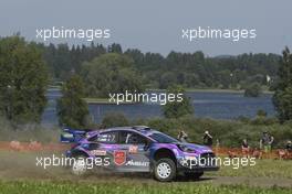 7, Pierre-Louis Loubet, Vincent Landais, Hyundai 2C Competition, Hyundai i20 Coupe WRC.  04-07.08.2022. FIA World Rally Championship, Rd 8, WRC Rally Finland, Jyvaskyla