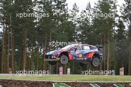 8, Ott Tanak, Martin Jarveoja, Hyundai Shell Mobis WRT, Hyundai i20 N Rally1.  04-07.08.2022. FIA World Rally Championship, Rd 8, WRC Rally Finland, Jyvaskyla