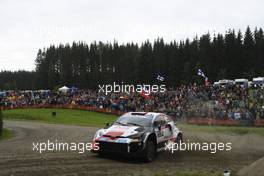 69, Kalle Rovanpera, Jonne Halttunen, Toyota Gazoo Racing WRT, Toyota GR Yaris Rally1.  04-07.08.2022. FIA World Rally Championship, Rd 8, WRC Rally Finland, Jyvaskyla