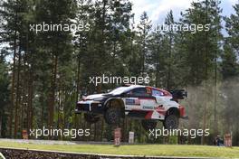 33, Elfyn Evans, Scott Martin, Toyota Gazoo Racing WRT, Toyota GR Yaris Rally1.  04-07.08.2022. FIA World Rally Championship, Rd 8, WRC Rally Finland, Jyvaskyla