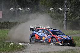 8, Ott Tanak, Martin Jarveoja, Hyundai Shell Mobis WRT, Hyundai i20 N Rally1.  04-07.08.2022. FIA World Rally Championship, Rd 8, WRC Rally Finland, Jyvaskyla