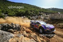19, Sebastien Loeb, Isabelle Galmiche, M-Sport Ford WRT, Ford Puma Rally1.  08-11.09.2022. FIA World Rally Championship, Rd 10, Acropolis Rally Greece, Athens, Greece.