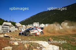 4, Esapekka Lappi, Janne Ferm, ,Toyota Gazoo Racing WRT, Toyota GR Yaris Rally1.  08-11.09.2022. FIA World Rally Championship, Rd 10, Acropolis Rally Greece, Athens, Greece.