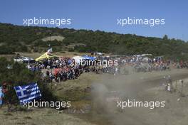 8, Ott Tanak, Martin Jarveoja, Hyundai Shell Mobis WRT, Hyundai i20 N Rally1.  08-11.09.2022. FIA World Rally Championship, Rd 10, Acropolis Rally Greece, Athens, Greece.