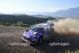 Gus Greensmith (GBR) / Jonas Andersson (SWE) M-Sport Ford WRT, Ford Puma Rally1. 08-11.09.2022. FIA World Rally Championship, Rd 10, Acropolis Rally Greece, Athens, Greece.
