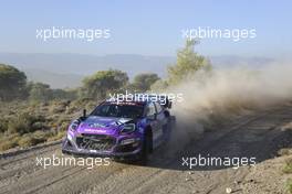 Gus Greensmith (GBR) / Jonas Andersson (SWE) M-Sport Ford WRT, Ford Puma Rally1. 08-11.09.2022. FIA World Rally Championship, Rd 10, Acropolis Rally Greece, Athens, Greece.