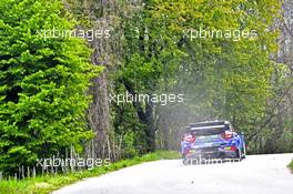 Gus Greensmith (GBR) / Jonas Andersson (SWE) M-Sport Ford WRT, Ford Puma Rally1. 21-24.04.2022. FIA World Rally Championship, Rd 3, WRC Rally Croatia, Zagreb.